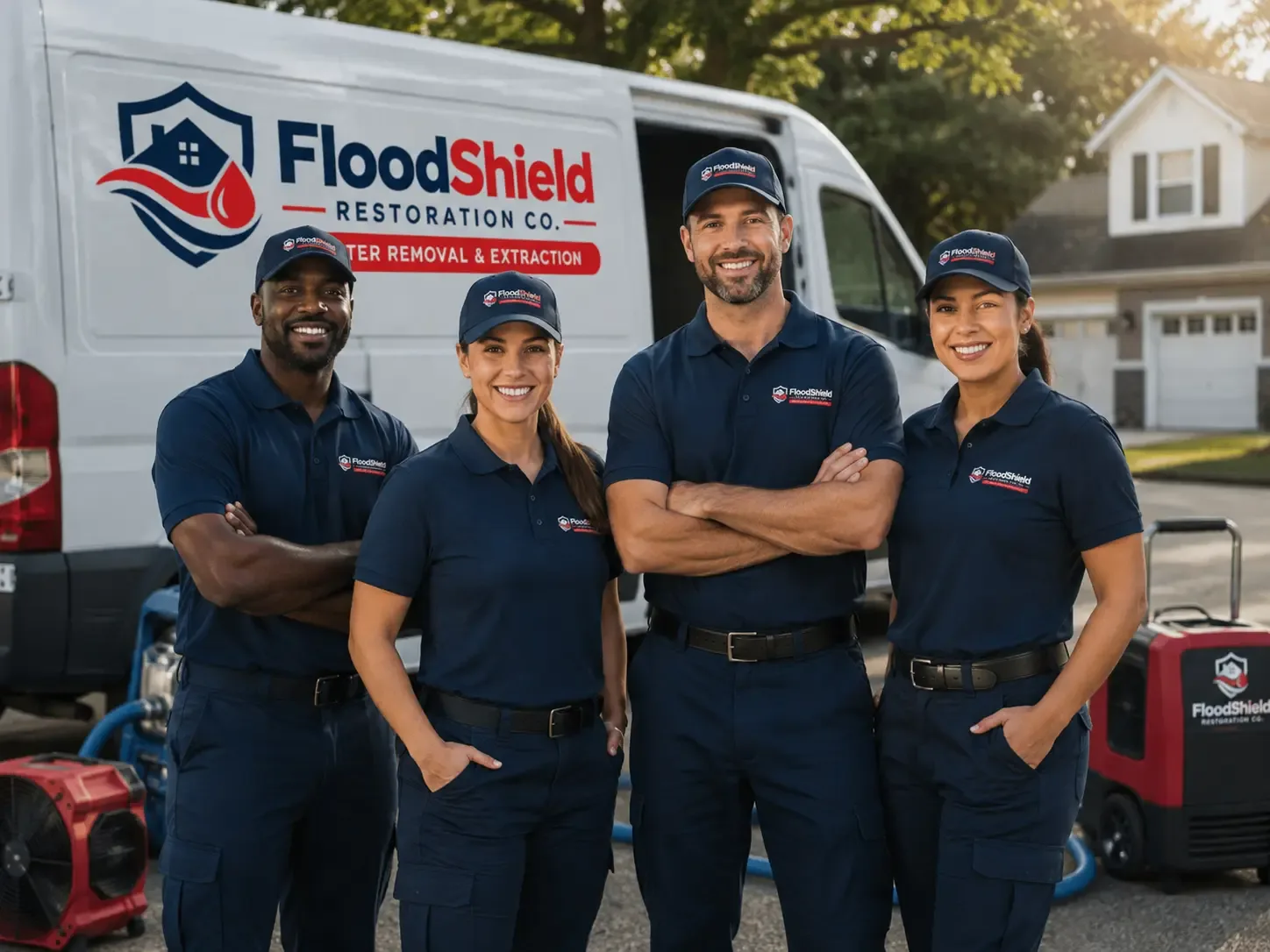 Flood Damage Restoration company in Castleton, IL
